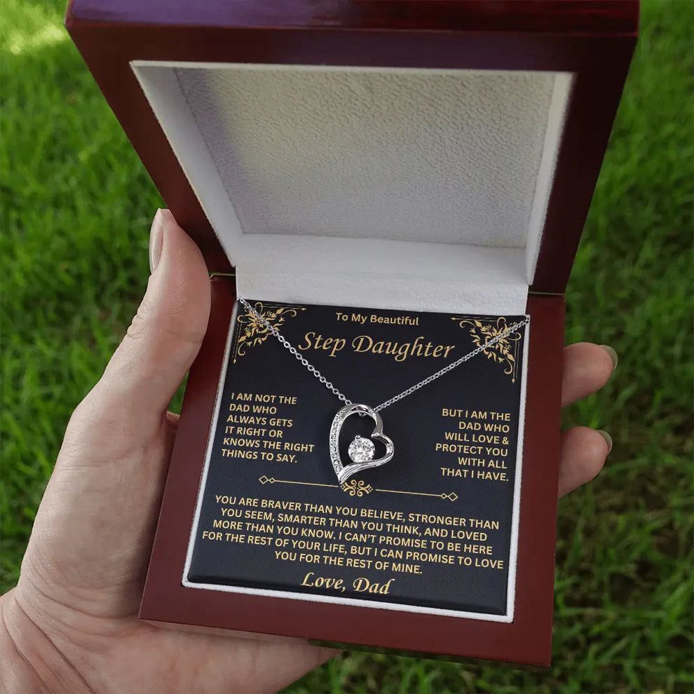 To My Step Daughter – A Heart of Love from Dad