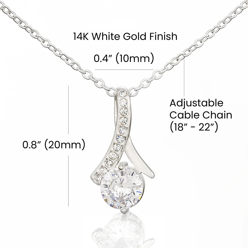 Apology Gift For Her - Alluring Beauty Necklace - I'm Sorry I Hurt You!