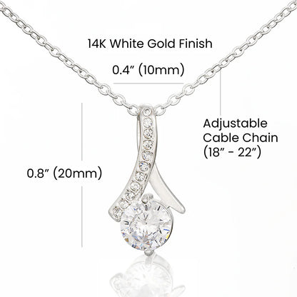 Apology Gift For Her - Alluring Beauty Necklace - I'm Sorry I Hurt You!